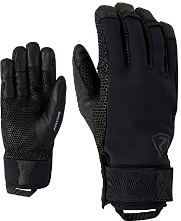 Rękawiczki sportowe męskie - Ziener Gloves Gloves Gaminus rękawice do rowerów górskich, męskie, rozmiar uniwersalny, czarne 801411 - grafika 1