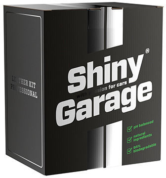 Kosmetyki samochodowe - Shiny Garage Leather Kit Strong zestaw do czyszczenia i zabezpieczenia tapicerki skórzanej Shi000144 - grafika 1