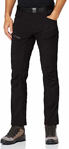 Odzież trekkingowa męska - Black Crevice męskie spodnie trekkingowe spodnie trekkingowe, czarny, xl - grafika 1