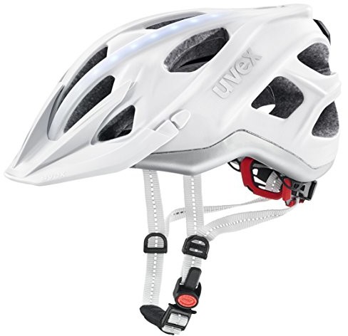 Kaski rowerowe - UVEX City Light Trekking kask rowerowy Biały 2018, 52-57cm S4107520115 - grafika 1