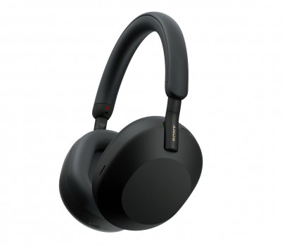 Słuchawki - Sony WH-1000XM5 czarne - grafika 1