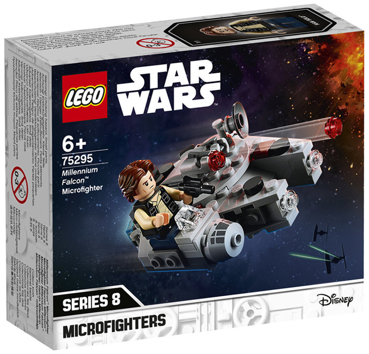 Klocki - LEGO Star Wars Mikromyśliwiec Sokół Millennium 75295 - grafika 1