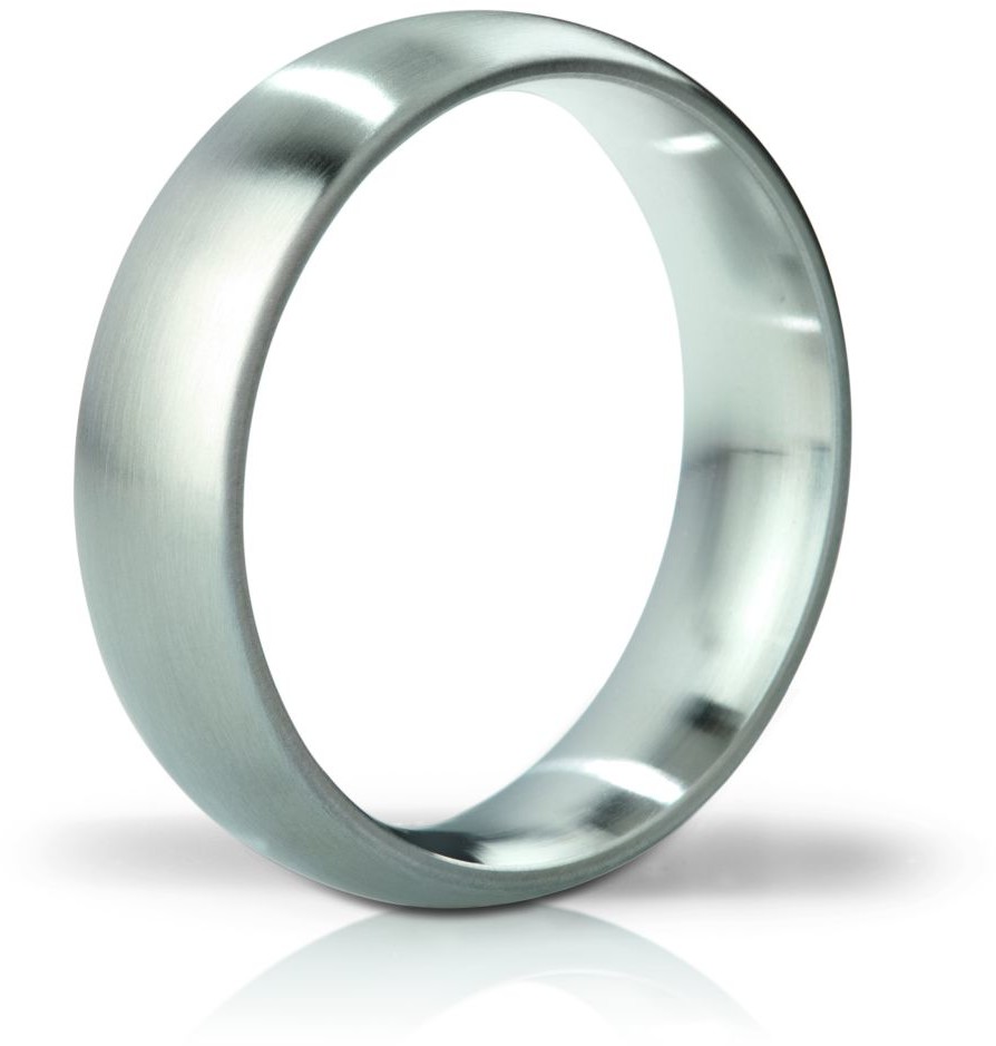 Pierścienie erekcyjne - Mystim Pierścień erekcyjny - His Ringness Earl szczotkowany 55mm - grafika 1