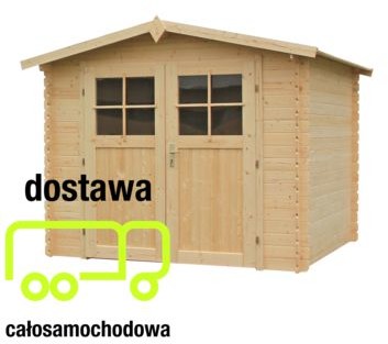 Altany ogrodowe - Megiw Domek narzędziowy ZŁOTY BIS 9 m2 316 x 316 cm - grafika 1