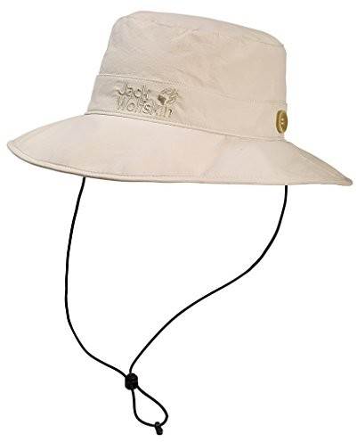 Czapki i chusty sportowe damskie - Jack Wolfskin Supplex Mesh Hat kapelusz, beżowy, m 1902042-5505003 - grafika 1