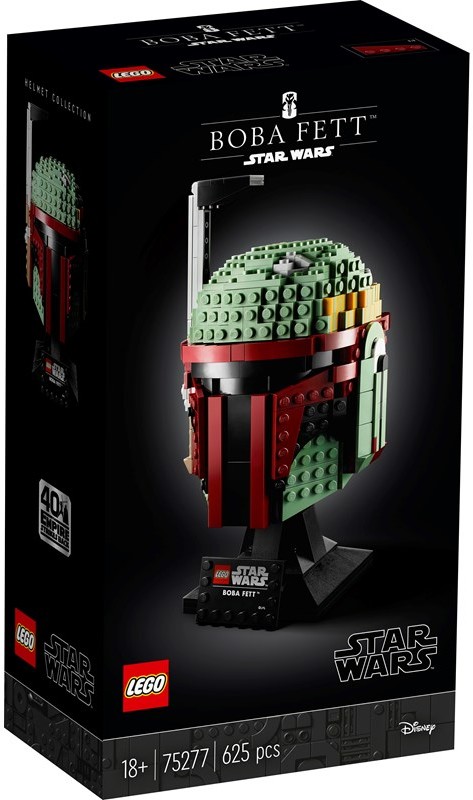 Klocki - LEGO Star Wars Boba Fett Helmet 75277 - grafika 1