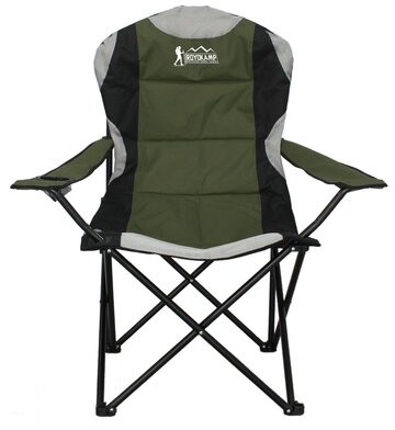 Fotele i krzesła ogrodowe - ROYOKAMP Krzesło turystyczne ROYOKAMP Lux Zielono-czarny Raty - grafika 1