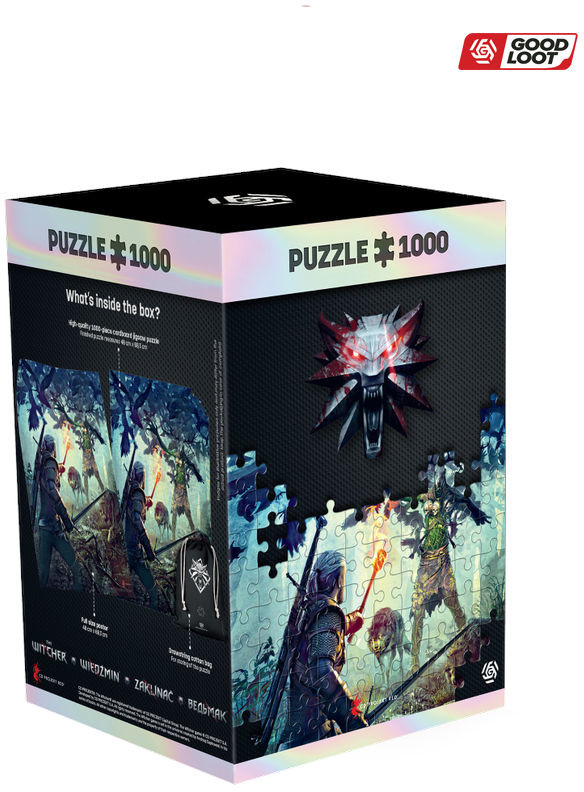 Puzzle - Good Loot The Witcher Wiedźmin: Leshen Leszy Puzzles 1000 - Puzzle - grafika 1