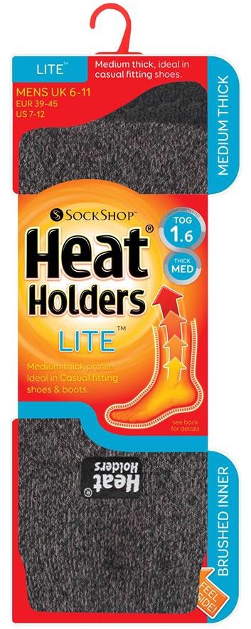 Skarpetki męskie - Heat Holders Super Ciepłe Skarpety HOLDERS wersja LITE Męskie, do cieńszych butów. - grafika 1