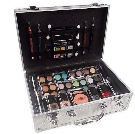 Palety i zestawy do makijażu - Makeup Trading schmink set alu case W Kosmetyki Zestaw kosmetyków Complet Make Up Palette 25417 - grafika 1