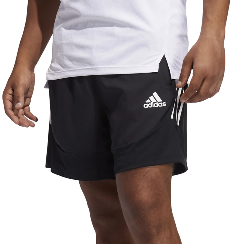Spodenki męskie - Adidas adidas AEROREADY 3-Stripes Slim Shorts > GM0332 - grafika 1