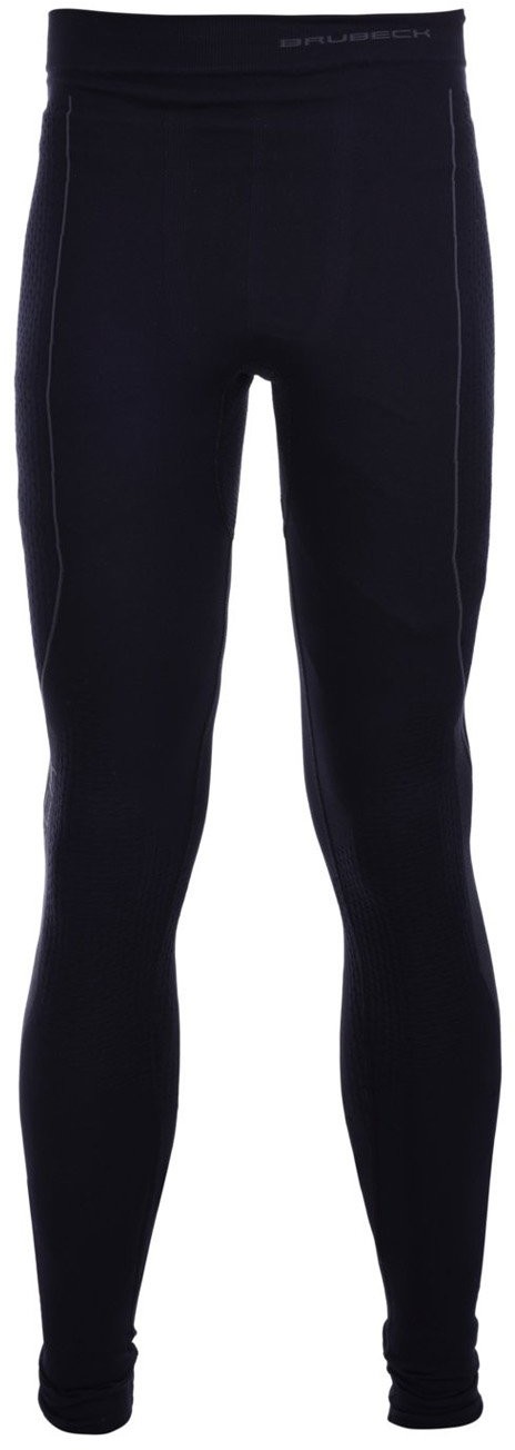 Spodnie sportowe męskie - Brubeck Bielizna termoaktywna kalesony SPODNIE MESKIE THERMO CZARNY LE10430-CZARNY - grafika 1