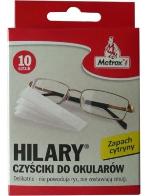 Akcesoria do okularów - Metrox Hilary Czyściki do okularów 10 szt - grafika 1