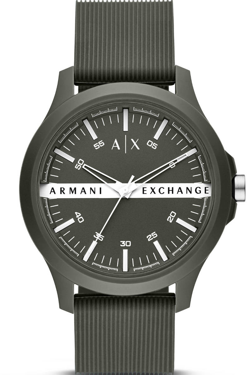 Zegarki męskie - ARMANI EXCHANGE AX2423 HAMPTON zegarek AX z paskiem - grafika 1