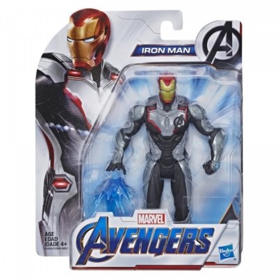 Figurki dla dzieci - Hasbro Figurka Avengers Quantum 15 cm Suit Iron Man - grafika 1