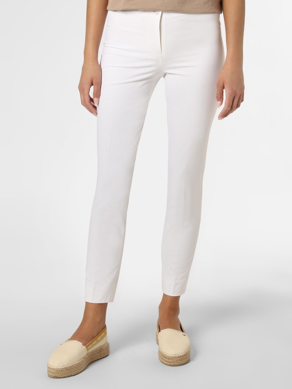 Spodnie damskie - Cambio Cambio - Spodnie damskie  Ros, biały - grafika 1