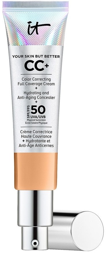 Kremy CC - IT Cosmetics IT Cosmetics Podkłady Your Skin But Better CC+ SPF 50+ Neutral Tan 32.0 ml - grafika 1