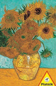 Puzzle - Piatnik Puzzle 1000 el. - van Gogh, Słoneczniki P.5617 - grafika 1