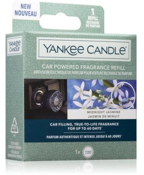 Zapachy samochodowe - Yankee Candle Midnight Jasmine odświeżacz do samochodu napełnienie - grafika 1