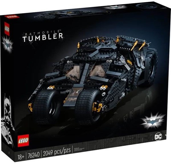 Klocki - LEGO DC Super Heroes 76240 Batman Batmobile-Tumbler 76240 - grafika 1