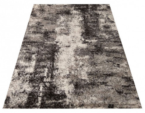 Dywany - Szary nowoczesny miękki dywan we wzory Roseto 5X - grafika 1