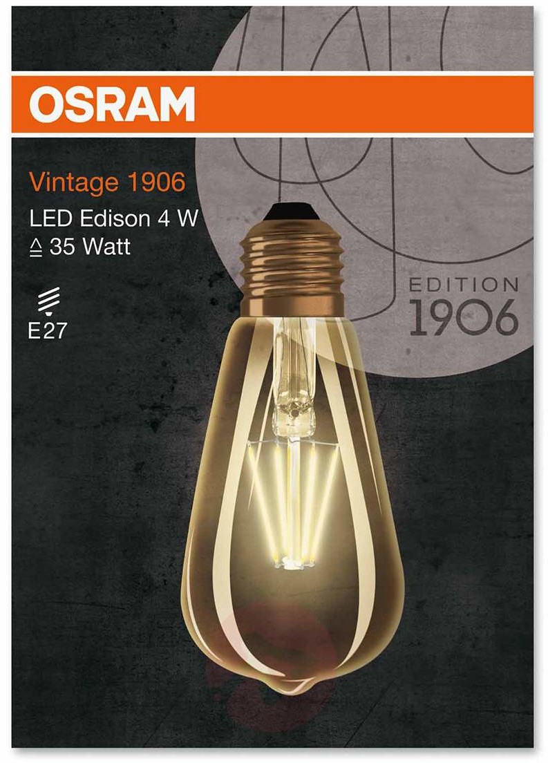 Osram LED 1906 VINTAGE EDITION 4052899962095 - opinie użytkowników Opineo.pl
