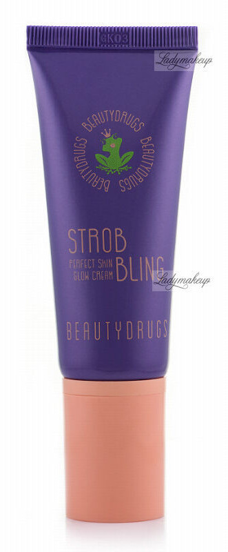 Rozświetlacze do twarzy i ciała - Beautydrugs Beautydrugs - StrobBling Perfect Skin Glow Cream - Rozświetlający krem do twarzy - 30 ml - grafika 1
