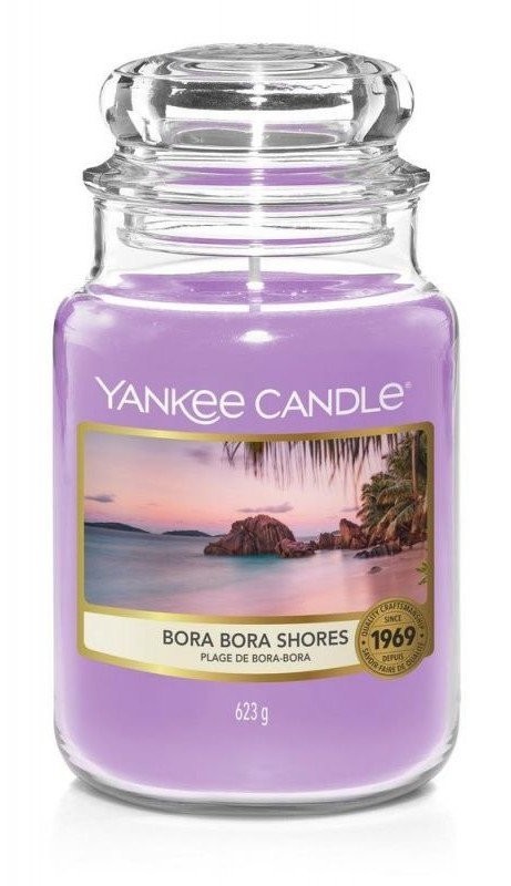 Świece - Yankee Candle Świeca Duża Bora Bora Shores 110-150h 623g - grafika 1