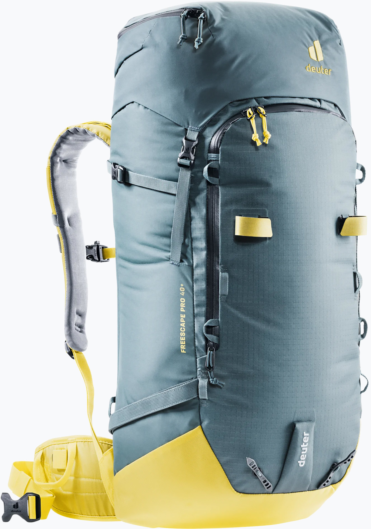Plecaki - Deuter Plecak narciarski Freescape Pro 40+ zielony 3300322 - grafika 1