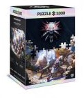 Puzzle - The Witcher (Wiedźmin): Geralt & Triss in Battle puzzle 1000 elementów - grafika 1