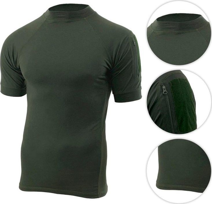 Koszulki męskie - Texar Texar Texar Koszulka T-Shirt Duty Olive XXL - grafika 1