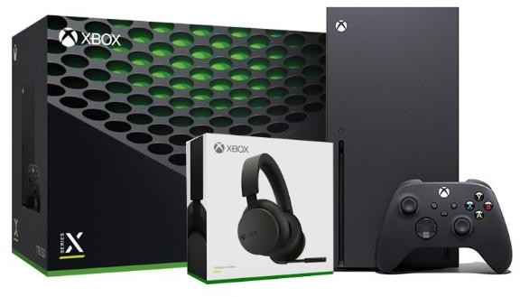 Konsole Xbox - Microsoft Xbox Series X 1TB + Xbox Series Stereo Headset - grafika 1
