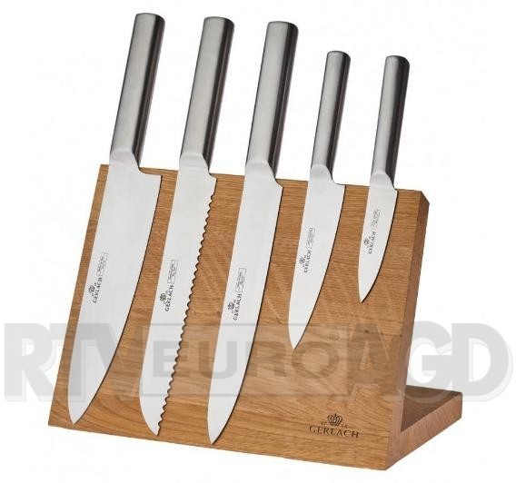 Noże kuchenne - Gerlach Ambiente Magnetic Zestaw 5 noży z deską magnetyczną 11,63 zł - grafika 1