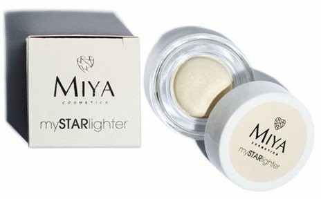 Rozświetlacze do twarzy i ciała - Miya Cosmetics Miya Cosmetics, My Star Lighter, rozświetlacz Moonlight Gold, 4 g - grafika 1