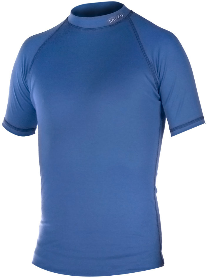 Bielizna sportowa męska - Blue Fly Koszulka, Fly Termo Pro, niebieska, rozmiar XS - grafika 1