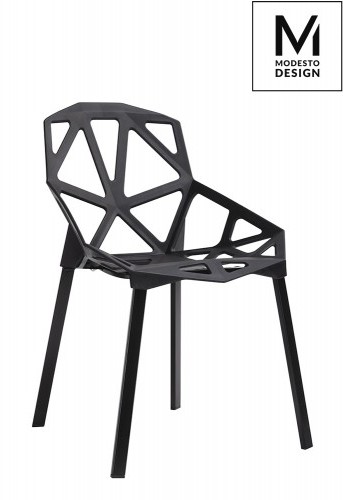 Fotele i krzesła ogrodowe - Modesto Krzesło Split Mat 5250_ C1023.BLACK - grafika 1