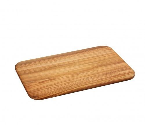 Deski do krojenia - Zassenhaus Deska do krojenia, drewno oliwne, 30×21×1,2 cm, ZS-058529 - grafika 1