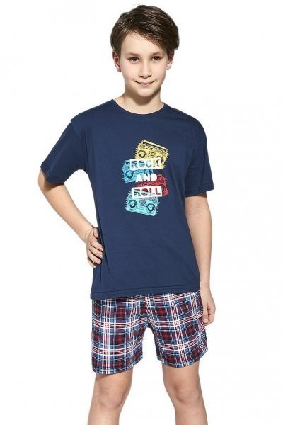 Piżamy chłopięce - Cornette Young Boy 790/91 Rock 134-164 piżama chłopięca - grafika 1