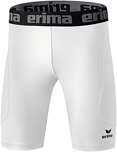 Spodnie sportowe męskie - Erima Elemental Tight krótkie spodnie męskie, białe (białe), L 2290707 - grafika 1