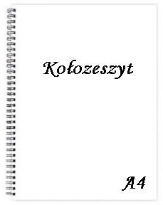 Notesy i bloczki - Inter Druk Kołonotatnik A4 80k. - grafika 1