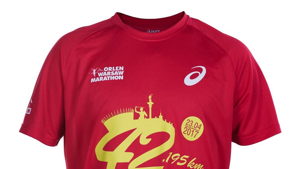 Prezentujemy oficjalną koszulkę Orlen Warsaw Marathon 2017