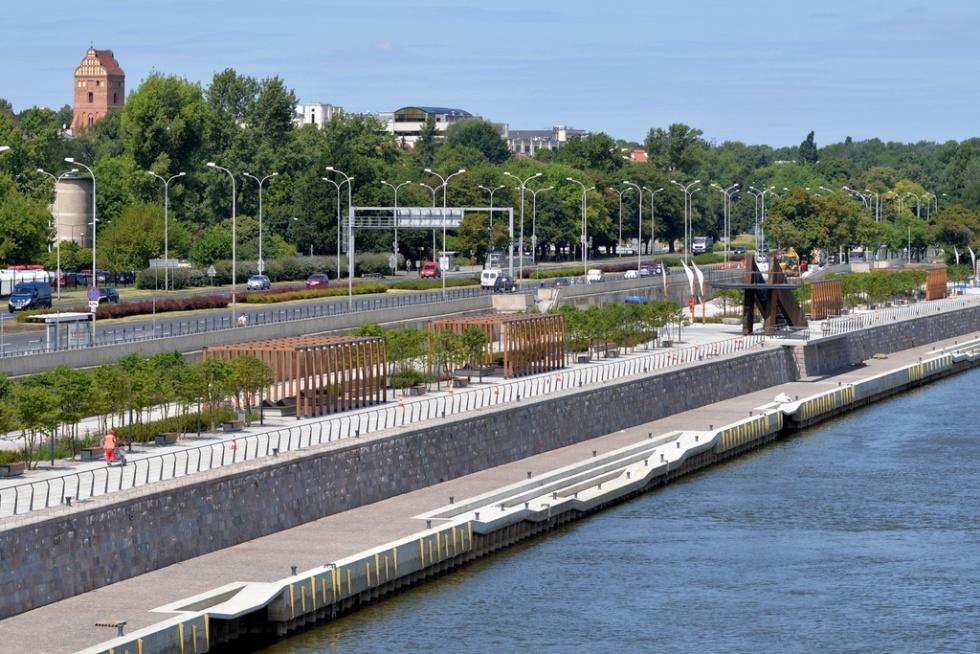 Bulwary wiślane Warszawa. Fot. R. Motyl Urząd m.st. Warszawy