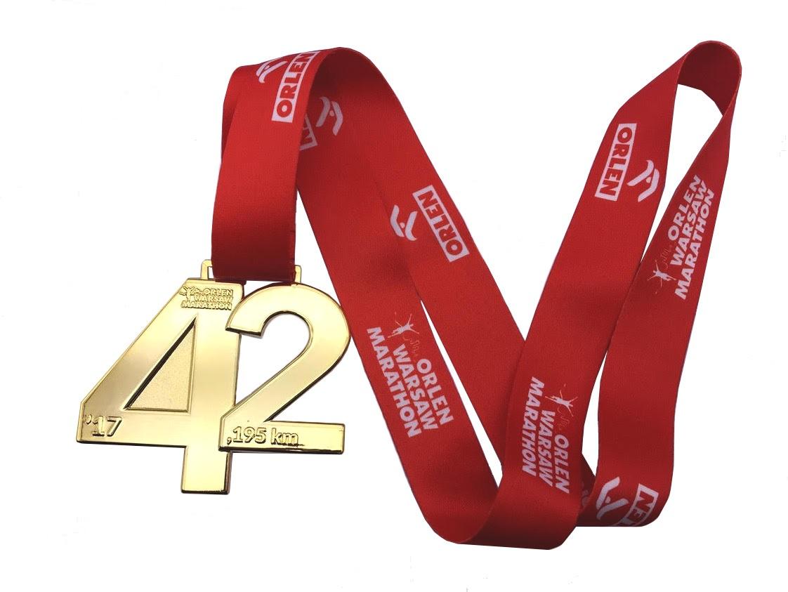 Orlen Warsaw Marathon - medal
