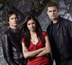 Stefan , Elena  , Damon 