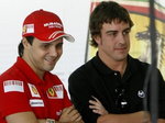 3.Fernando Alonso - Felipe Massa (Ferrari)