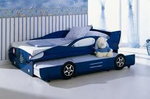 Łóżko w kształcie samochodu: