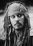 Kapitan Jack Sparrow z Piraci z Karaibów (2003,2006,2007,2011)