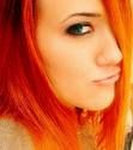 pomarańczowe włosy :D