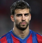 f) Gerard Piqué