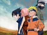 Naruto Uzumaki,Sasuke Uchiha,Sakura Haruno,Kakashi Hatake